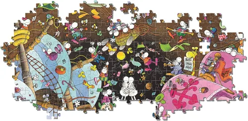 Miniatura 2 de Clementoni 36527 Mordillo 'The Kiss' Puzzle 6000 piezas, juego de habilidad para toda la familia, colorido juego de azulejos a partir de 10 años