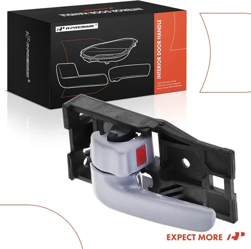 Miniatura 8 de A-Premium Manija de puerta interior delantera izquierda del lado del conductor compatible con Toyota Tundra 2000-2006 Pastilla de cabina