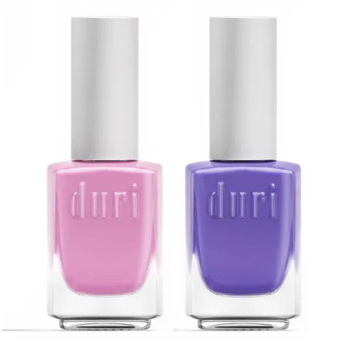 Miniatura 63 de duri Esmalte de uñas, terciopelo rojo 688, rojo sexy, cobertura completa, acabado brillante, secado rápido, 0.45 onzas líquidas. Rojo Velvet