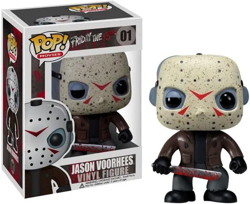 Miniatura 2 de POP Friday The 13th - Jason Voorhees Funko Pop! Figura de vinilo (paquete con funda protectora compatible con Pop Box), multicolor, 3.75 pulgadas