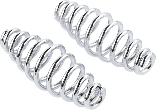 Miniatura 8 de TCT-MOTORPARTS 2 "Chrome Scissor Torsion Solo Seat Springs para Harley Motocicleta Sportster XL Chopper Bobber Custom