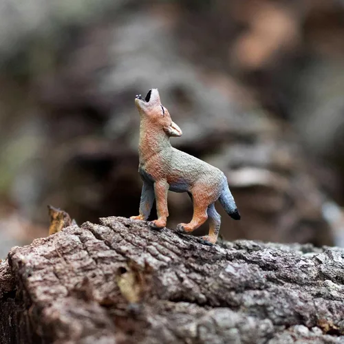 Miniatura 2 de Safari Ltd. Coyote - Figura de modelo realista de 2.5 pulgadas, juguete educativo para niños, niñas y niños a partir de 1 año