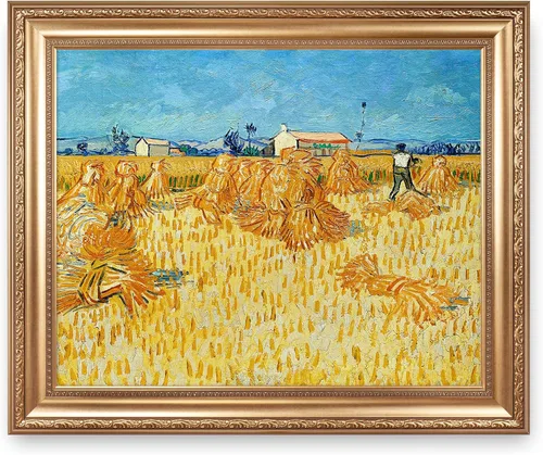 Miniatura 139 de A&T ARTWORK Noche estrellada sobre el Ródano de Vincent Van Gogh. Tamaño del marco: 36 x 30 pulgadas, tamaño de la imagen: 30 x 24 pulgadas