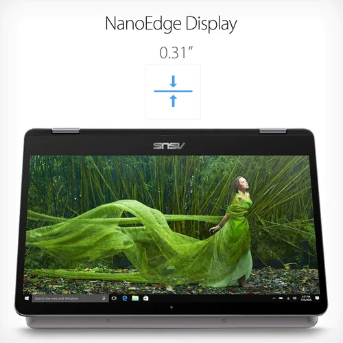 Miniatura 4 de ASUS VivoBook Flip 14 - Portátil 2 en 1 delgado y ligero, pantalla táctil HD de 14 pulgadas, procesador Intel Celeron N4020, memoria DDR4 de 4 GB