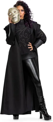 Miniatura 3 de Disfraz de mortífago, disfraz oficial de Harry Potter para adultos y tocado