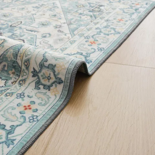 Miniatura 6 de Syalife Alfombras de 2 x 3 pulgadas, alfombras pequeñas lavables y antideslizantes para entrada, cocina, baño, habitación de niños, alfombra