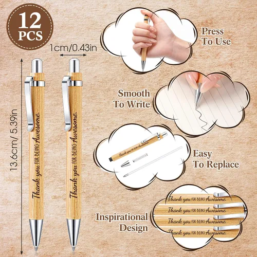Miniatura 2 de Silkfly Juego de 36 regalos de agradecimiento para empleados 2026, regalo de agradecimiento de graduación, bolsa de maquillaje cosmético, bolígrafo