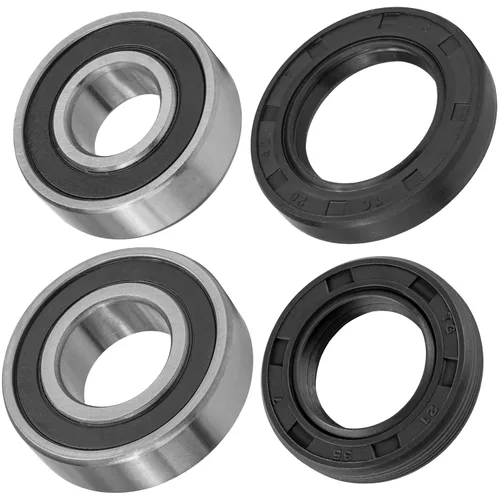 Miniatura 7 de Caltric Kit de rodamientos y sellos de rueda delantera compatible con Yamaha Raptor 660 YFM660 2001 2002 2003 2004 2005