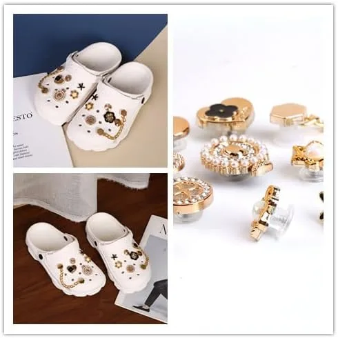 Miniatura 7 de Dijes para zapatos, adornos de zapatos, bonitos accesorios de zapatos para adolescentes, niños y adultos, dijes estéticos de decoración de zapatos