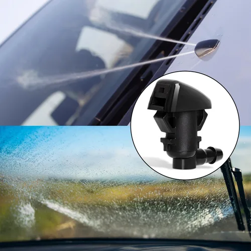 Miniatura 2 de Juego de 2 boquillas lavadoras delanteras apropiado para 2008-2012 Jeep Liberty, 2006-2010 Jeep Commander, 2007-2011 Dodge Nitro. Repuesto #