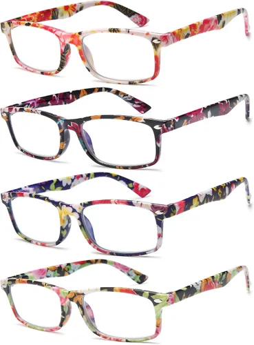 Miniatura 2 de Lentes de lectura elegantes para mujer, lectores con bloqueo de luz azul, anteojos para mujer, tramposos