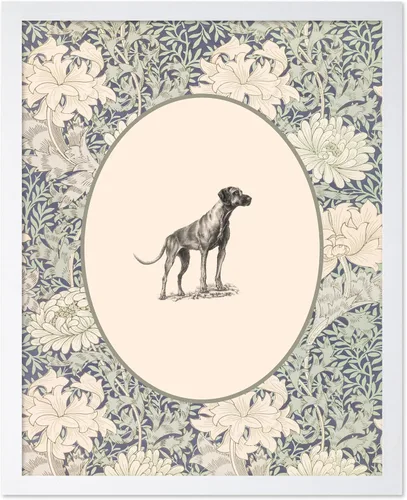 Miniatura 61 de Poster Master Póster Vintage de Cocker Spaniel Inglés - Impronta Retro de Perro - Arte Floral - Arte de Cachorros - Arte para Amantes de Animales