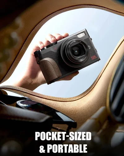 Miniatura 7 de NBD Cámara digital 5K 64MP para fotografía con zoom de 18X, cámara de enfoque automático para vlogging mejorada 2026, cámaras digitales de apuntar