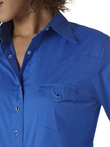 Miniatura 4 de Wrangler Western Yoke - Camisa de dos broches con solapa para mujer