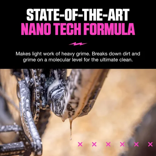 Miniatura 4 de Muc-Off Nano-Tech - Limpiador de bicicletas, 5 litros, líquido de limpieza de bicicletas de acción rápida, biodegradable, seguro en todas