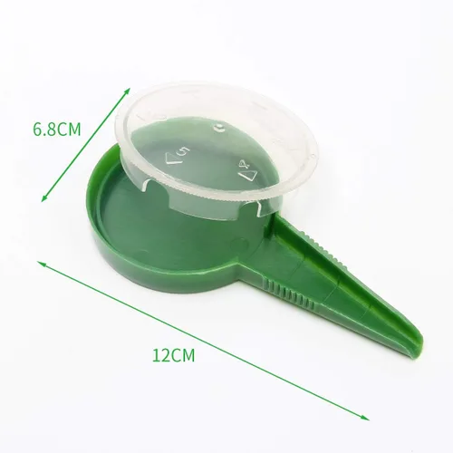 Miniatura 5 de Coolrunner Juego de 6 dispensadores de semillas de siembra, maceta de mano ajustable para jardín, herramienta de sembradora de plantas de flores