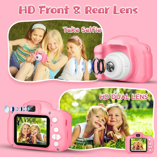 Miniatura 5 de Cámara para Niños y Niñas, Cámara Digital GPOSY para Niños, Cámara para Niños Pequeños Regalos de Juguete de Navidad y Cumpleaños para Niños de 3 4