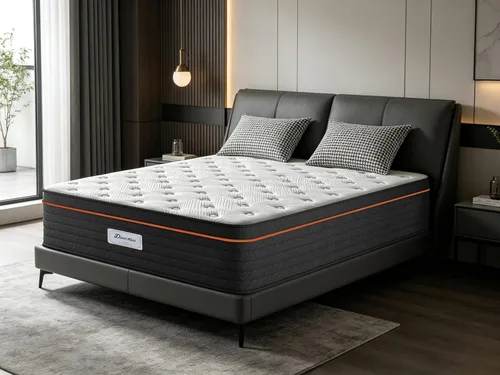 Miniatura 24 de Colchón tamaño individual de 10 pulgadas en una caja, espuma viscoelástica híbrida y resortes embolsados, 7 zonas para dormir de espalda y de lado