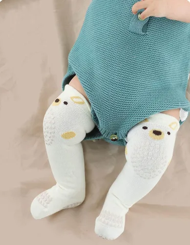Miniatura 3 de Calcetines antideslizantes para bebés y niños de 0 a 3 años de edad, calcetines antideslizantes para niños y niñas, 6 pares