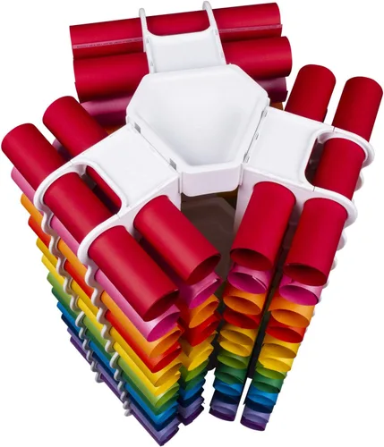 Miniatura 9 de ArtBin - Torre de almacenamiento (12 rollos de vinilo), color blanco Torre de almacenamiento de vinilo
