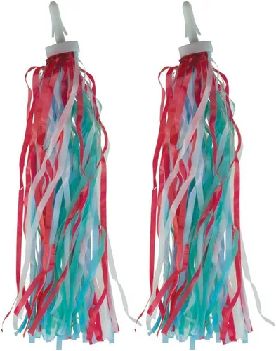 Miniatura 5 de Manillar de bicicleta Streamers Borlas 10 colores para elegir