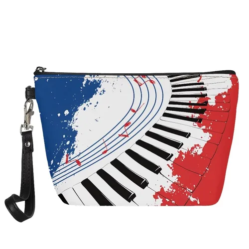 Miniatura 18 de AFPANQZ Bolsas de maquillaje de viaje personalizadas para mujeres y niñas, bolsa de almacenamiento de artículos de tocador, bolso al aire libre