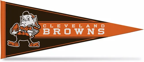 Miniatura 18 de Rico Industries NFL FootballRetro 12" x 30" Felt Wall Décor Pennant - Great for Home/Bed Room/Man Cave Décor