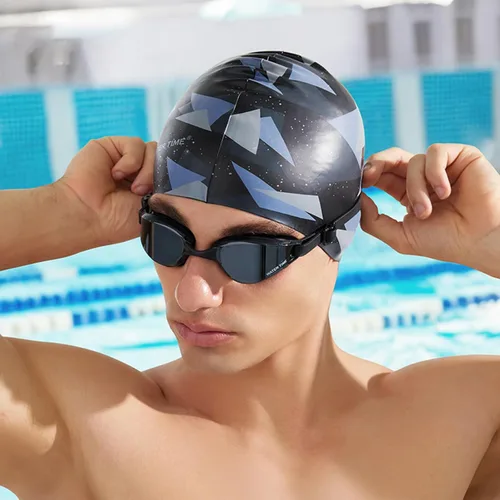 Miniatura 2 de Swipe - Gafas de natación para hombres y mujeres adultos, 100% antivaho anti UV, sin fugas, visión transparente, máxima comodidad, doble correa