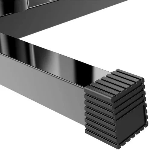 Miniatura 5 de Yaheetech Soporte para placas de mancuernas y mancuernas de 2 pulgadas para árbol olímpico, soporte para placa de parachoques de peso con 2 soportes