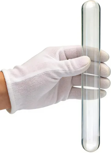 Miniatura 5 de Enchufe anal de vidrio grande, consolador de vidrio grande con tapón anal anal, juguetes sexuales transparente y liso, consolador de doble extremo