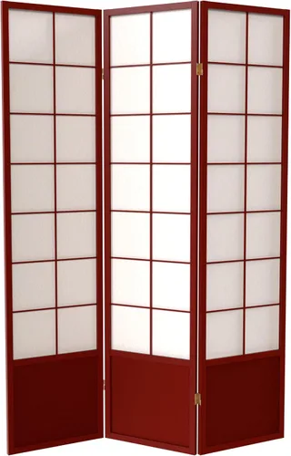 Miniatura 8 de Red Lantern Pantalla Zen Shoji de 5.9 ft de altura - Miel - 3 paneles