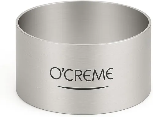 Miniatura 16 de O'Creme Anillo para Pastel de Acero Inoxidable Resistente Redondo Molde de Anillo para Pastel Mousse para Hornear, Decoración de Pasteles de Postre