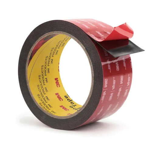 Miniatura 10 de 3M - Cinta de doble cara resistente de 2 x 15.4 pies, cinta de montaje de 0.04 pulgadas de grosor, cinta adhesiva transparente 4910 de espuma