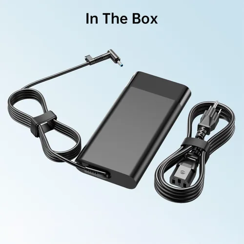 Miniatura 6 de Cargador para portátil de 200 W compatible con HP Victus 15 16, Omen/Pavilion Gaming 15 17, ZBook Fury 16 G8 G9 G10 G11 Cable de alimentación
