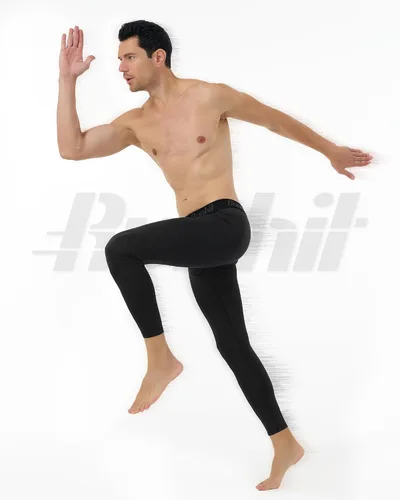 Miniatura 6 de Runhit Pantalones de compresión para hombre, mallas para correr, leggings de entrenamiento, pantalones atléticos de capa base para deportes, yoga