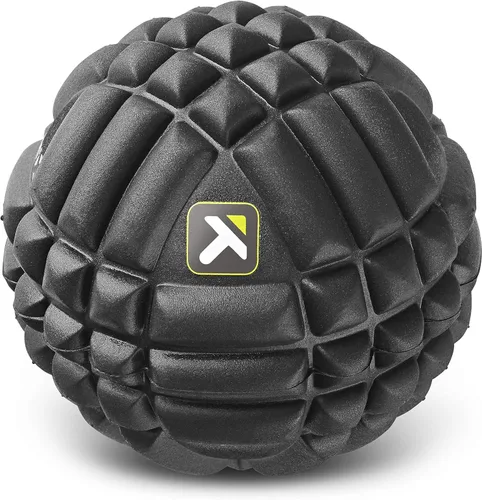 TRIGGERPOINT Performance Grid X - Pelota de masaje para masaje de tejido profundo y recuperación de ejercicios, color negro