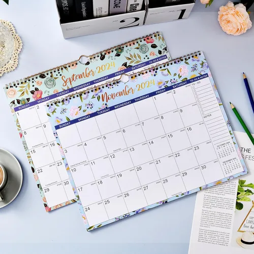 Miniatura 2 de Calendario 2024 – Calendario de pared 2024, calendario mensual de 12 meses de enero de 2024 a diciembre de 2024, 14.8 x 11.4 pulgadas, calendario