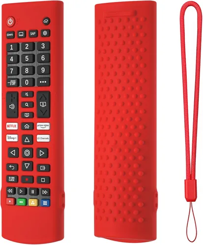Miniatura 10 de Funda protectora de silicona Hi Color para mando a distancia de LG TV AKB75095307 AKB75375604 AKB74915305. Funda protectora de silicona para LG Negro