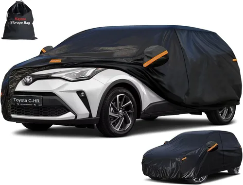 Miniatura 88 de Kayme - Cubierta completa impermeable de 7 capas para Honda Civic Sedán/Coupé (1991-2024), apta para todo clima, protección p/exteriores contra