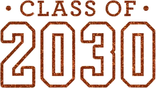 Miniatura 18 de Class of 2030 Iron On Decal, Senior Class Shirt Patch, Heat Transfer, HTV Graphic Tshirt Sticker, DIY Crafts, Pick Size Color, Iron-On Almost Gold