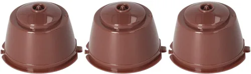 Miniatura 9 de Juego de cápsulas de café reutilizables para Dolce Gusto, recargable, fácil de, gran herramienta para cafetera (1.7-3.4 fl oz)