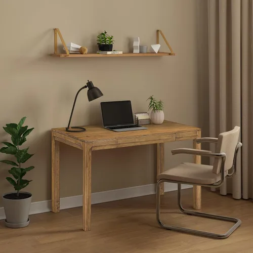 Miniatura 13 de NTC Flow Mesa de Café Moderna de Madera Rectangular con Cajón Oculto – Resistente al Agua y al Calor, Negro Quemado