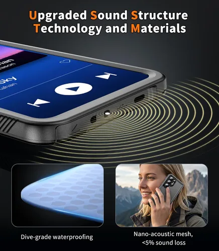 Miniatura 9 de Cozycase Funda Compatible con iPhone 12 Pro Max Funda Impermeable, Protector de Pantalla Integrado, Funda Protectora de Cuerpo Completo, Funda Negro