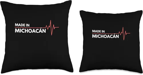 Miniatura 3 de Born In Michoacan Mexico Birth City Throw Pillow