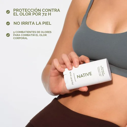 Miniatura 7 de Native El desodorante contiene ingredientes derivados de forma natural, control de olores de 72 horas, desodorante para mujeres y hombres, sin