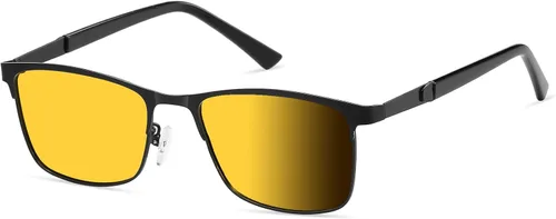 Miniatura 10 de Gafas de conducción con bloqueo de luz azul y visión nocturna para hombre, lentes fotocromáticas de metal, lentes para juegos de computadora PT2012