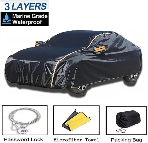 Miniatura 2 de Funda impermeable para automóvil Mazda CX-3, cubierta completa para exteriores, protección contra el sol, la lluvia, el polvo UV, todo tipo de clima