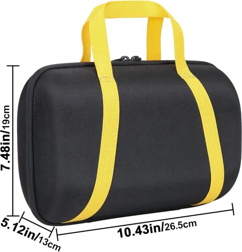Miniatura 6 de co2CREA Funda rígida compatible con Ultimate Ears UE EPICBOOM Altavoz Bluetooth inalámbrico portátil, funda negra Estuche negro