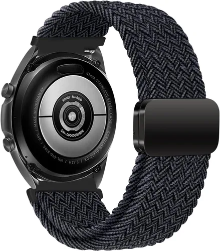 Correa de nailon compatible con Samsung Galaxy Watch 7/6/5/4/FE 1.732 in 1.575 in/Galaxy Watch 5 Pro 1.772 in/Watch 4/6 Classic 1.850 in 1.811 in