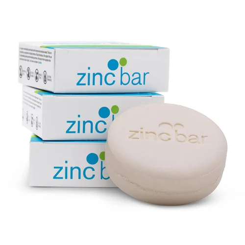 Miniatura 8 de Pastilla de jabón Dermaharmony con 2% de piritiona de zinc para caspa y dermatitis seborreica - Menta (4 onzas)